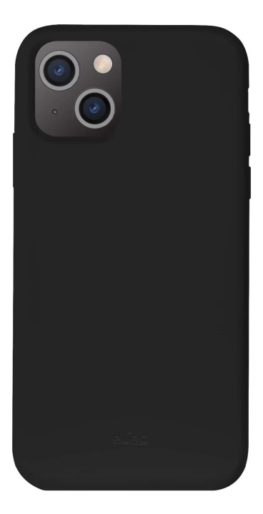 Puro iPhone 13 Mini Icon Cover, black ryhmässä ÄLYPUHELIMET JA TABLETIT / Puhelimen suojakotelo / Apple / iPhone 13 Mini / Kuoret @ TP E-commerce Nordic AB (C60719)