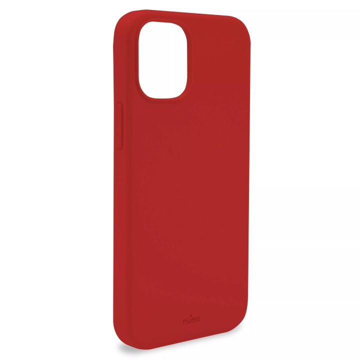 Puro iPhone 13 Icon Cover, Red ryhmässä ÄLYPUHELIMET JA TABLETIT / Puhelimen suojakotelo / Apple / iPhone 13 / Kuoret @ TP E-commerce Nordic AB (C60720)