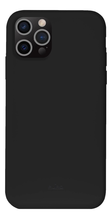 Puro iPhone 13 Pro Max Icon Cover, black ryhmässä ÄLYPUHELIMET JA TABLETIT / Puhelimen suojakotelo / Apple / iPhone 13 Pro Max / Kuoret @ TP E-commerce Nordic AB (C60721)