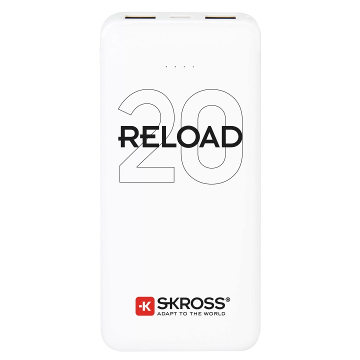 SKROSS Reload 20 Powerbank ryhmässä ÄLYPUHELIMET JA TABLETIT / Laturit & Kaapelit / Powerbanks @ TP E-commerce Nordic AB (C60747)