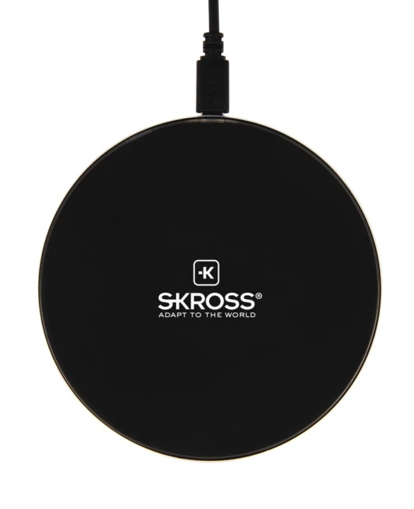 SKROSS Wireless Charger 10 ryhmässä ÄLYPUHELIMET JA TABLETIT / Laturit & Kaapelit / Qi Langaton laturi @ TP E-commerce Nordic AB (C60749)