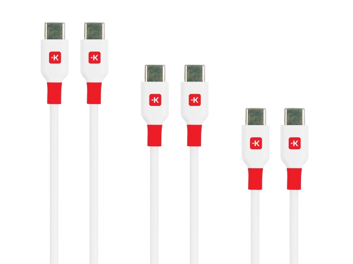 SKROSS USB-C to USB-C Cables Multipack ryhmässä TIETOKOONET & TARVIKKEET / Kaapelit & Sovittimet / USB / USB-C @ TP E-commerce Nordic AB (C60768)