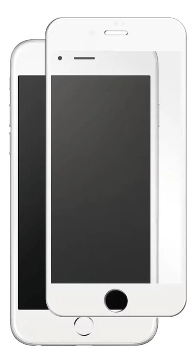 panzer iPhone 8/7/6S Plus Full-Fit Glass white ryhmässä ÄLYPUHELIMET JA TABLETIT / Puhelimen suojakotelo / Apple / iPhone 8 @ TP E-commerce Nordic AB (C60847)
