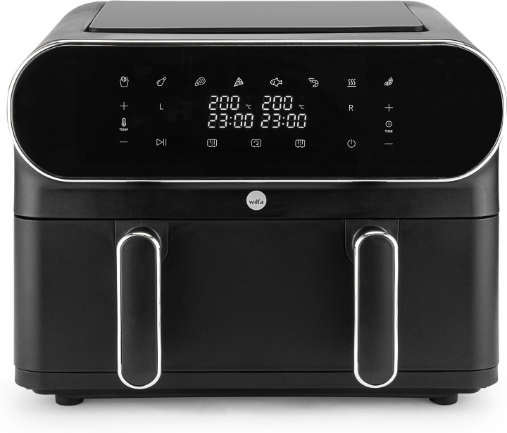 Wilfa AF-2x50 Dual -airfryer ryhmässä KOTI, TALOUS JA PUUTARHA / Kodinkoneet / Airfryers ja rasvakeittimet @ TP E-commerce Nordic AB (C60888)