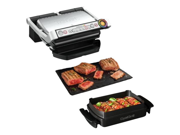 Tefal OptiGrill+ GC714D Grill ryhmässä KOTI, TALOUS JA PUUTARHA / Puutarhatuotteet / Grillit & grillitarvikkeet @ TP E-commerce Nordic AB (C60894)