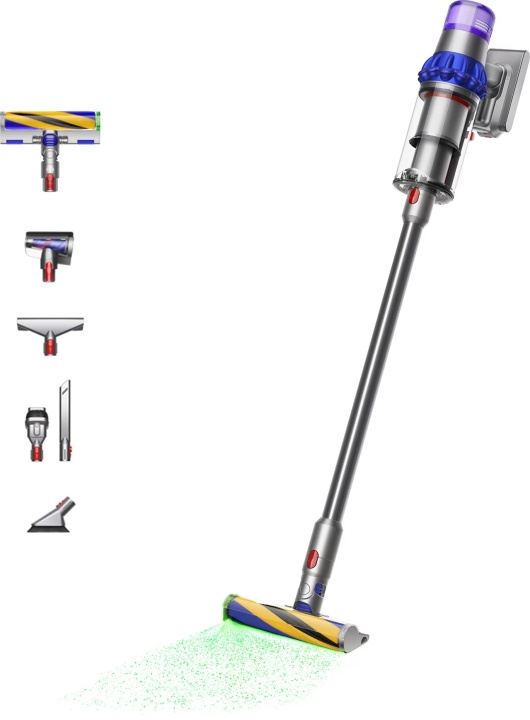 Dyson V15 Detect Fluffy Dammsugare/handhållen 240W 0,76 liter ryhmässä KOTI, TALOUS JA PUUTARHA / Siivoustuotteet / Imurit & Tarvikkeet / Varsi-imurit @ TP E-commerce Nordic AB (C60934)