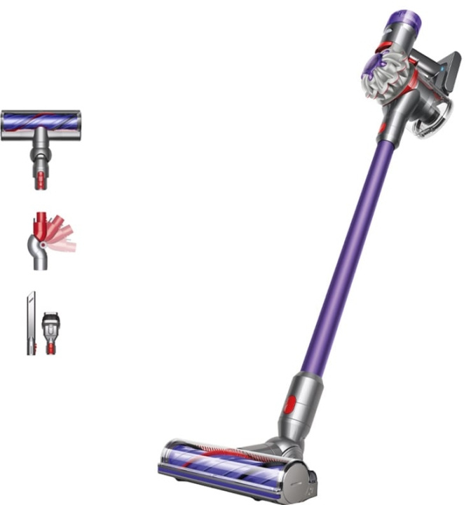 Dyson V8 Origin Purple/Silver Pölynimuri Stick/Handheld 115W 0.54 litraa 0.54 litraa ryhmässä KOTI, TALOUS JA PUUTARHA / Siivoustuotteet / Imurit & Tarvikkeet / Varsi-imurit @ TP E-commerce Nordic AB (C60946)