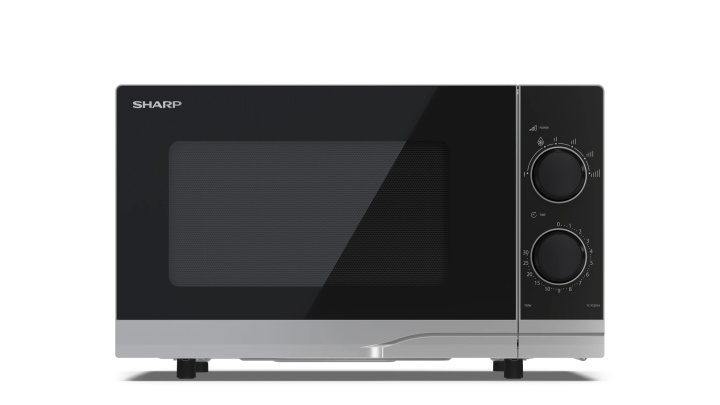 Sharp YC-PS201AE-S Mikroaaltouuni vapaasti seisova 700W 20 litraa hopea ryhmässä KOTI, TALOUS JA PUUTARHA / Kodinkoneet / Mikroaaltouunit @ TP E-commerce Nordic AB (C61013)