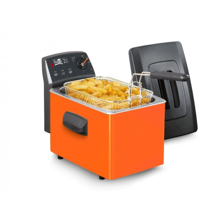 FRITEL Turbo SF 4152 Orange - Deep fryer ryhmässä KOTI, TALOUS JA PUUTARHA / Kodinkoneet / Airfryers ja rasvakeittimet @ TP E-commerce Nordic AB (C61019)