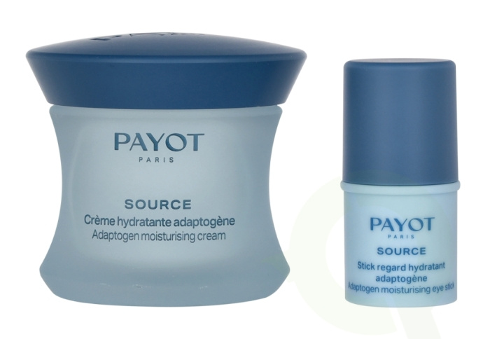 Payot Adaptogenic Moisturizing Duo Set 54.5 ml Cream 50ml/Eye Stick 4,5gr ryhmässä KAUNEUS JA TERVEYS / Lahjapakkaukset / Naisten lahjapakkaukset @ TP E-commerce Nordic AB (C61109)