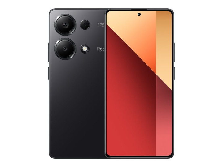 Xiaomi Redmi Note 13 Pro 6.67 256GB Midnight Black ryhmässä ÄLYPUHELIMET JA TABLETIT / Kännykät & smartphones @ TP E-commerce Nordic AB (C61277)