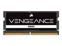 Corsair Vengeance DDR5 64GB kit 4800MHz CL40 Ikke-ECC SO-DIMM 262-PIN ryhmässä TIETOKOONET & TARVIKKEET / Tietokoneen komponentit / RAM-muistit / DDR5 @ TP E-commerce Nordic AB (C61292)