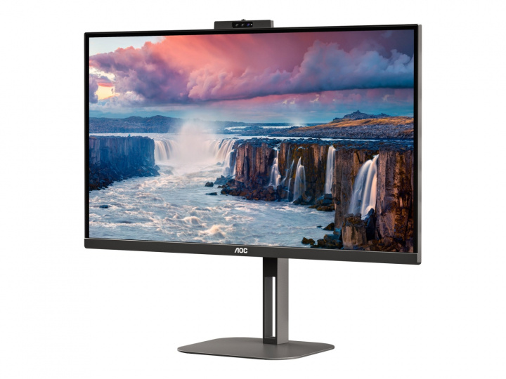 AOC Value-line Q27V5CW/BK 27 2560 x 1440 (2K) HDMI DisplayPort USB-C 75Hz dockningsskärm ryhmässä TIETOKOONET & TARVIKKEET / Näytöt / Tietokonenäytöt @ TP E-commerce Nordic AB (C61294)