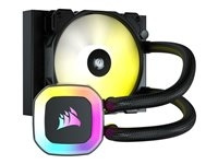 Corsair H55 RGB kylsystem 1-pack Svart Vit 120 mm ryhmässä TIETOKOONET & TARVIKKEET / Tietokoneen komponentit / Jäähdytys / Prosessorijäähdytin @ TP E-commerce Nordic AB (C61319)