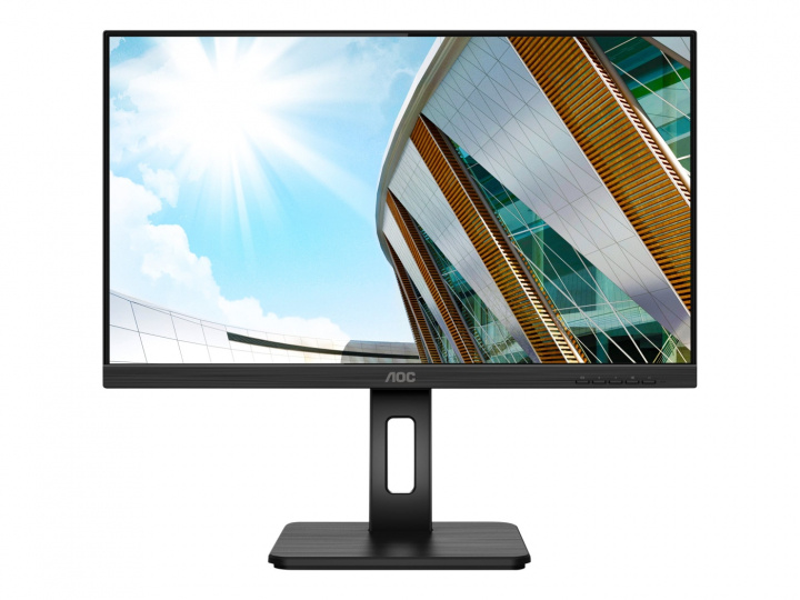 AOC 24P2Q 24 1920 x 1080 (Full HD) DVI VGA (HD-15) HDMI DisplayPort 75Hz Pivot Monitor ryhmässä TIETOKOONET & TARVIKKEET / Näytöt / Tietokonenäytöt @ TP E-commerce Nordic AB (C61339)