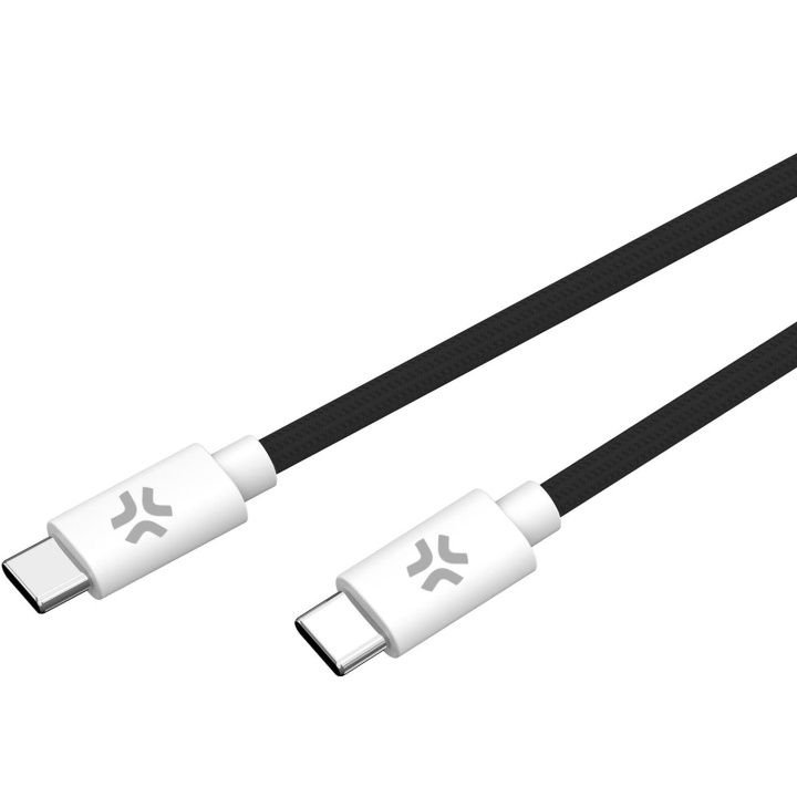 Celly USB-C - USB-C-kabel 60W 1,5 m Svart ryhmässä ÄLYPUHELIMET JA TABLETIT / Laturit & Kaapelit / Kaapelit / Tyyppi C -kaapelit @ TP E-commerce Nordic AB (C61393)