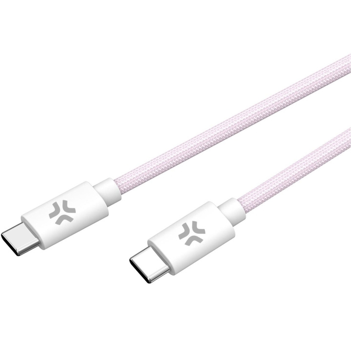 Celly USB-C - USB-C-kabel 60W 1,5 m Rosa ryhmässä ÄLYPUHELIMET JA TABLETIT / Laturit & Kaapelit / Kaapelit / Tyyppi C -kaapelit @ TP E-commerce Nordic AB (C61396)