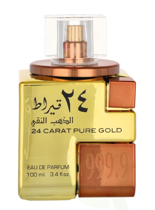 Lattafa 24 Carat Pure Gold Edp Spray 100 ml ryhmässä KAUNEUS JA TERVEYS / Tuoksut & Parfyymit / Parfyymit / Unisex @ TP E-commerce Nordic AB (C61474)