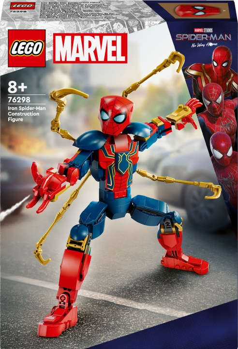 LEGO Super Heroes Marvel 76298 - Rakennettava Iron Spider-Man ‑hahmo ryhmässä LELUT, TUOTTEET LAPSILLE JA VAUVOILLE / Leikkikalut, Askartelu &Pelit / Rakennuslelut / Lego @ TP E-commerce Nordic AB (C61572)