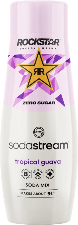 SodaStream Rockstar Energy Guava Zero virvoitusjuomatiiviste ryhmässä KOTI, TALOUS JA PUUTARHA / Kodinkoneet / Vesi ja mehu / Hiilihapotuslaitteet / Mausteet @ TP E-commerce Nordic AB (C61585)