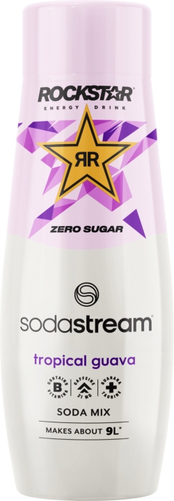 SodaStream Rockstar Energy Guava Zero virvoitusjuomatiiviste ryhmässä KOTI, TALOUS JA PUUTARHA / Kodinkoneet / Vesi ja mehu / Hiilihapotuslaitteet / Mausteet @ TP E-commerce Nordic AB (C61585)