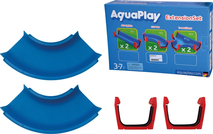 Aquaplay Curves -vesileikkisetti, lisäosa ryhmässä LELUT, TUOTTEET LAPSILLE JA VAUVOILLE / Ulkoleut / Kylpylelut @ TP E-commerce Nordic AB (C61614)