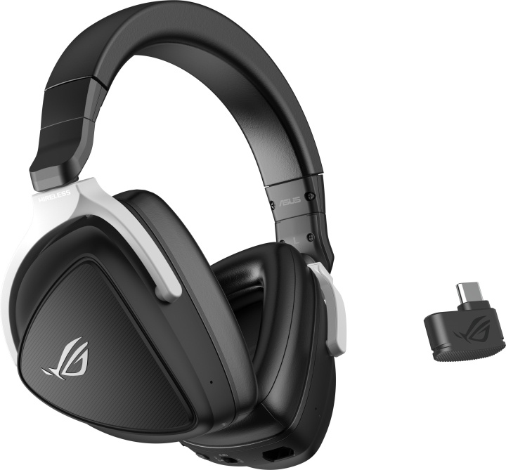 ASUS ROG Delta S Wireless -langattomat pelikuulokkeet ryhmässä TIETOKOONET & TARVIKKEET / GAMING / Kuulokkeet @ TP E-commerce Nordic AB (C61618)