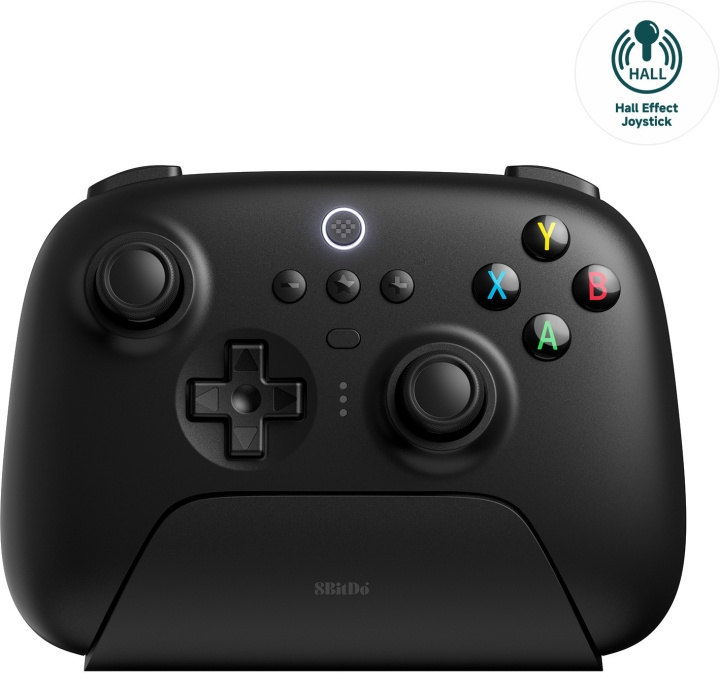 8Bitdo Ultimate 2.4G Wireless Controller – Hall Edition -langaton peliohjain, musta, PC / Android / macOS ryhmässä KODINELEKTRONIIKKA / Pelikonsolit & Tarvikkeet / Xbox @ TP E-commerce Nordic AB (C61638)
