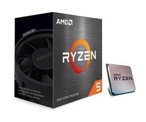 AMD CPU Ryzen 5 5500 3.6GHz 6 kerner AM4 (PIB - m/køler) ryhmässä TIETOKOONET & TARVIKKEET / Tietokoneen komponentit / Prosessori @ TP E-commerce Nordic AB (C61659)
