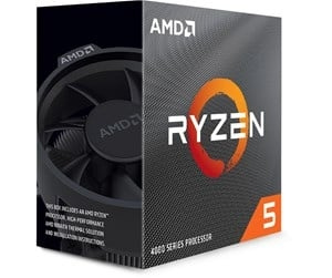 AMD CPU Ryzen 5 4500 3,6 GHz 6 kärnor AM4 (PIB - med kylare) ryhmässä TIETOKOONET & TARVIKKEET / Tietokoneen komponentit / Prosessori @ TP E-commerce Nordic AB (C61660)