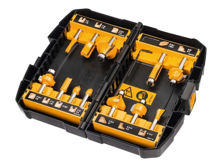 DeWALT DT90016-QZ Router Bit Set ryhmässä KOTI, TALOUS JA PUUTARHA / Työkalut & Tee itse / Muut Työkalut & Tarvikkeet @ TP E-commerce Nordic AB (C61693)