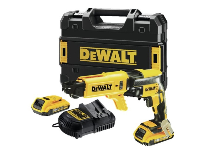 DeWALT DCF620D2K-QW Gipsskruvmejsel Med batteri 2 batterier ingår 1/4 insexhylsa ryhmässä KOTI, TALOUS JA PUUTARHA / Työkalut & Tee itse / Ruuvimeisselit @ TP E-commerce Nordic AB (C61704)