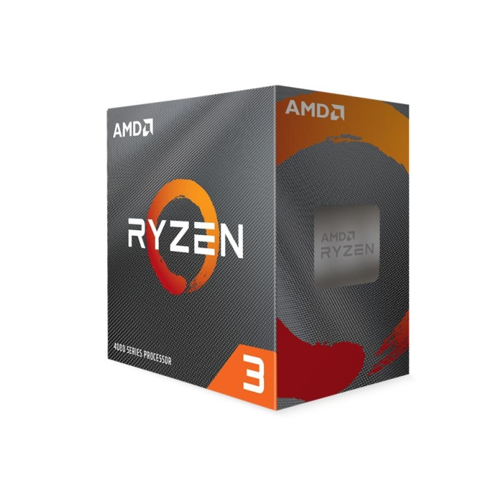 AMD CPU Ryzen 3 4100 3,8 GHz Quad-Core AM4 (PIB - med kylare) ryhmässä TIETOKOONET & TARVIKKEET / Tietokoneen komponentit / Prosessori @ TP E-commerce Nordic AB (C61720)