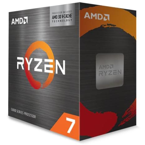 AMD CPU Ryzen 7 5700X3D 3GHz 8 kärnor Socket AM4 WOF - med kylare ryhmässä TIETOKOONET & TARVIKKEET / Tietokoneen komponentit / Prosessori @ TP E-commerce Nordic AB (C61731)
