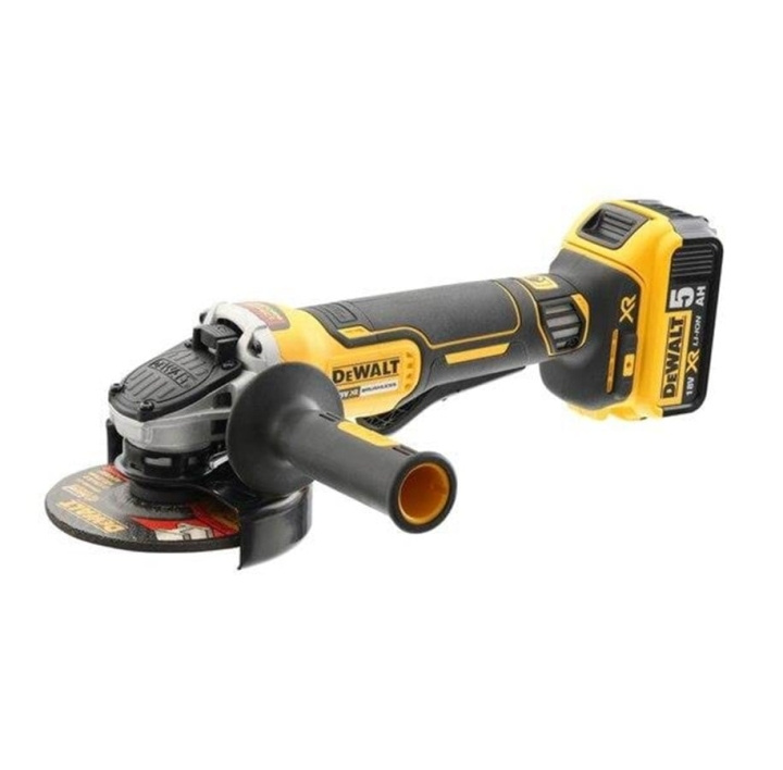 DeWALT 18V XR Borstlös 125mm vinkelslip - bar enhet ryhmässä KOTI, TALOUS JA PUUTARHA / Työkalut & Tee itse / Hiomakoneet @ TP E-commerce Nordic AB (C61743)