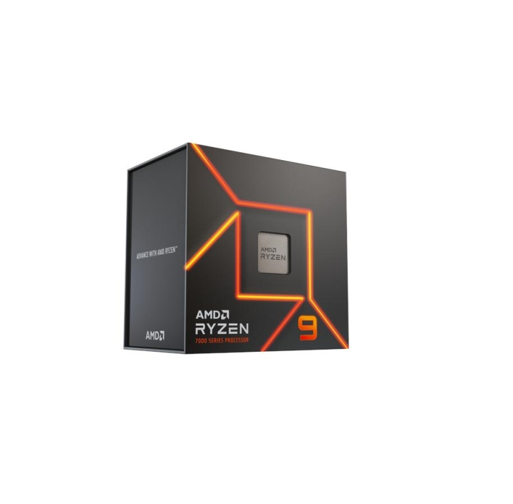 AMD CPU Ryzen 9 7900 3,7 GHz 12-kärnig AM5 (PIB - med kylare) ryhmässä TIETOKOONET & TARVIKKEET / Tietokoneen komponentit / Prosessori @ TP E-commerce Nordic AB (C61752)