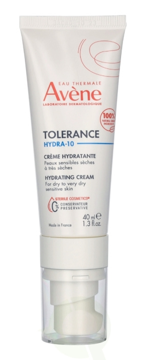 Avene Tolerance Hydra-10 Hydrating Cream 40 ml ryhmässä KAUNEUS JA TERVEYS / Ihonhoito / Kasvot / Päivävoide @ TP E-commerce Nordic AB (C61814)