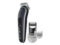 Braun White/Grey Body Trimmer BG5340 ryhmässä KAUNEUS JA TERVEYS / Hiukset &Stailaus / Sheivaus ja trimmaus / Kehon trimmerit @ TP E-commerce Nordic AB (C61925)