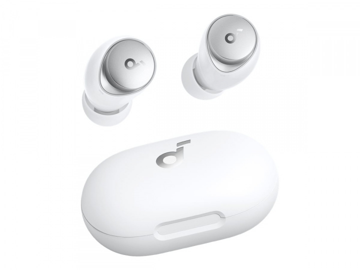 Anker Soundcore Space A40 Wireless True Wireless Earbuds Vit ryhmässä KODINELEKTRONIIKKA / Ääni & Kuva / Kuulokkeet & Tarvikkeet / Kuulokkeet @ TP E-commerce Nordic AB (C61938)