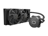 Cooler Master MasterLiquid 240L Core kylsystem 1-pack Svart 120 mm ryhmässä TIETOKOONET & TARVIKKEET / Tietokoneen komponentit / Prosessori @ TP E-commerce Nordic AB (C61982)