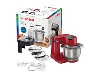 Bosch MUM Series 2 MUMS2ER01 Köksmaskin 3,8 liter Röd ryhmässä KOTI, TALOUS JA PUUTARHA / Kodinkoneet / Yleiskoneet ja monitoimikoneet / Yleiskoneet @ TP E-commerce Nordic AB (C62043)