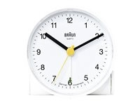 Braun BNC001 Alarm Clock White Analog ryhmässä KOTI, TALOUS JA PUUTARHA / Kellot ja laskimet / Herätyskellot @ TP E-commerce Nordic AB (C62048)