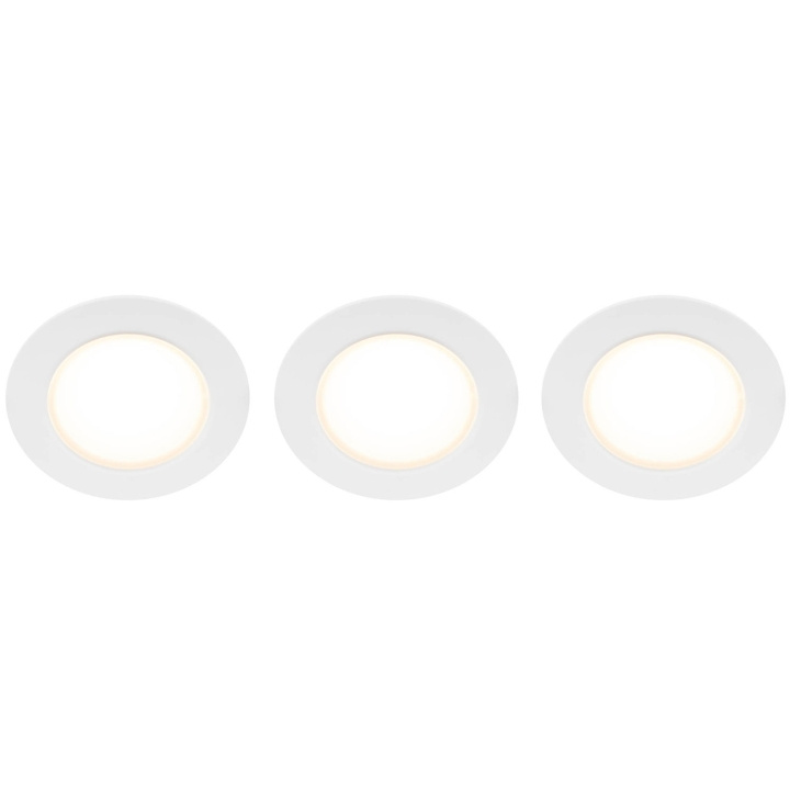 Llitt Doris 230V Dimbar downlight spotlight 3000K 400lm IP65 3-pack Vit ryhmässä KODINELEKTRONIIKKA / Valaistus / Kattolamput @ TP E-commerce Nordic AB (C62137)