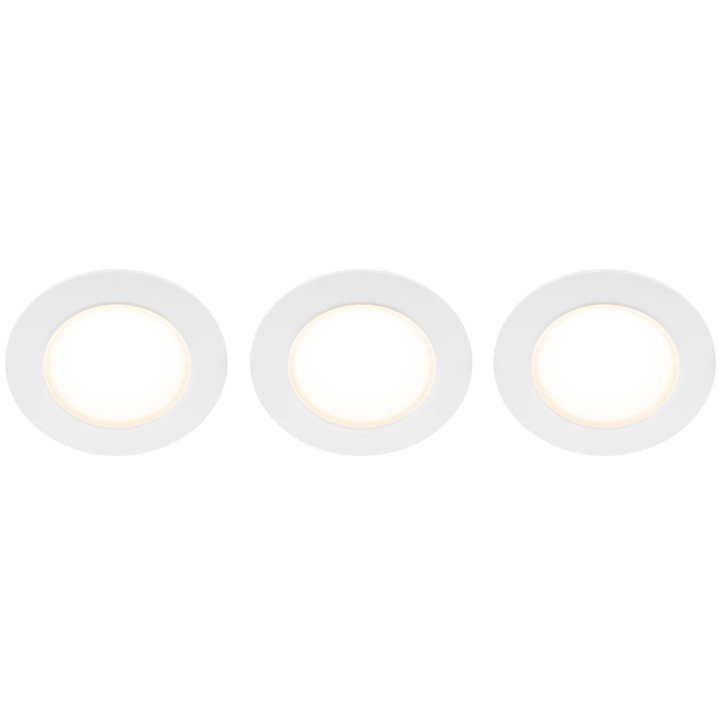 Llitt Doris 230V Dimbar downlight spotlight 3000K 400lm IP65 3-pack Vit ryhmässä KODINELEKTRONIIKKA / Valaistus / Kattolamput @ TP E-commerce Nordic AB (C62137)