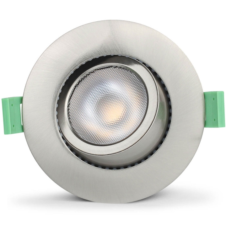 Llitt Ellen Infälld downlight Dim-to-Warm 520lm IP65 1-pack Borstad stål ryhmässä KODINELEKTRONIIKKA / Valaistus / Kattolamput @ TP E-commerce Nordic AB (C62140)