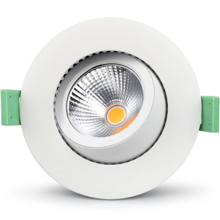 Llitt Lisa Dimbar Infälld downlight 3000K 600lm IP65 1-pack Vit ryhmässä KODINELEKTRONIIKKA / Valaistus / Kattolamput @ TP E-commerce Nordic AB (C62142)