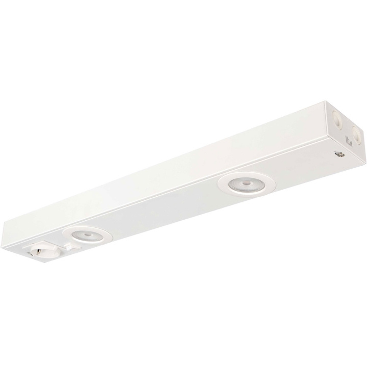 Llitt Emma 580 Köksbänksbelysning 2xspot + uttag 3000K 650lm 580cm ryhmässä KODINELEKTRONIIKKA / Valaistus / Muu valaistus @ TP E-commerce Nordic AB (C62177)