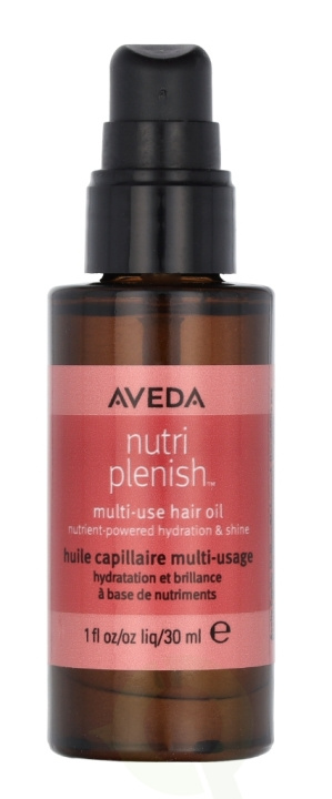 Aveda NutriPlenish Multi-Use Hair Oil 30 ml All Hair Types ryhmässä KAUNEUS JA TERVEYS / Hiukset &Stailaus / Hiustenhoito / Hiusöljy @ TP E-commerce Nordic AB (C62216)