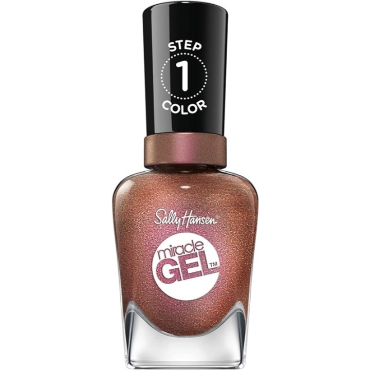 Sally Hansen Miracle Gel #211 One Shell of a Party ryhmässä KAUNEUS JA TERVEYS / Manikyyri/Pedikyyri / Kynsilakka @ TP E-commerce Nordic AB (C62250)