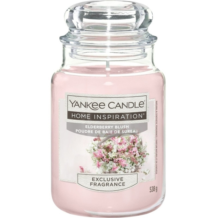 Yankee Candle Home Inspiration Large Elderberry Blush 538g ryhmässä KAUNEUS JA TERVEYS / Tuoksut & Parfyymit / Muut tuoksut / Tuoksukynttilät @ TP E-commerce Nordic AB (C62255)